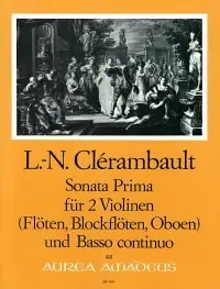 Clerambault L.n. Sonata Prima 2 Violons - Très apprécié des clients