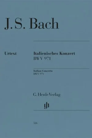 Achetez maintenant | Bach J.s. Concerto Italien Bwv 971 Piano-6