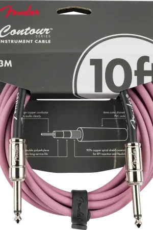 Cordon Jack Fender Contour 10' Burgundy Mist | Petit prix