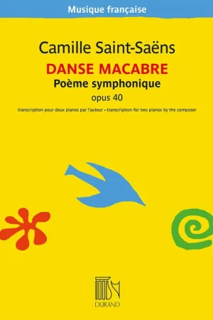 Bientôt épuisé - SAINT-SAENS C. Danse Macabre OP 40 2 Pianos 8 Mains