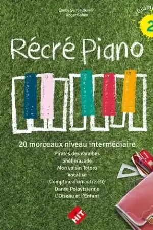 Cohen / SERROR-BENNINI Recre Piano Vol 2 - Coup de cœur des clients