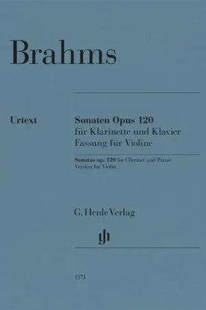 Achetez dès aujourd'hui | Brahms J. Sonates OP 120 Violon