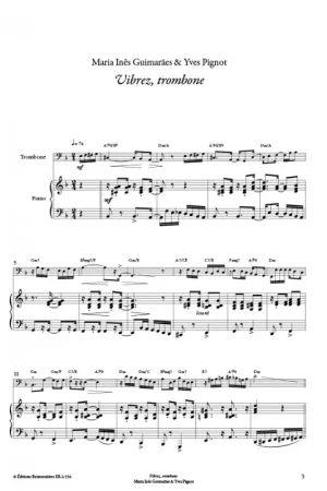 Produit phare | Guimaraes M.i. Vibrez, Trombone : Choro