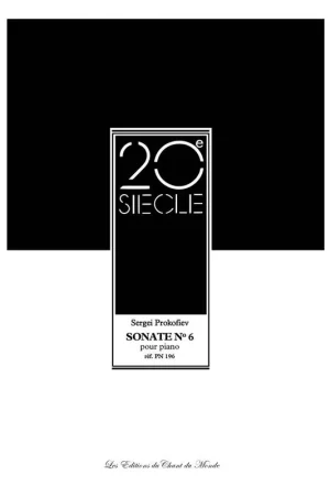 Direct usine - Prokofiev S. Sonate n°6 Op 82 Piano