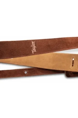Très apprécié des clients | Sangle Taylor 2.5" Embroidered Suede Choc
