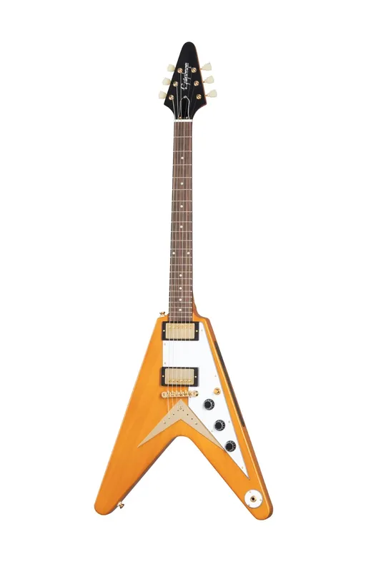 Epiphone Original 1958 Korina Flying V Aged Natural - Promotion
