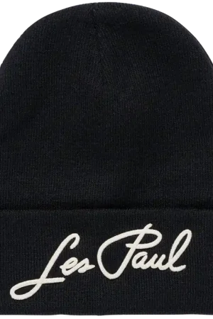 Offre limitée - Bonnet Gibson Les Paul Cuffed Beanie Black