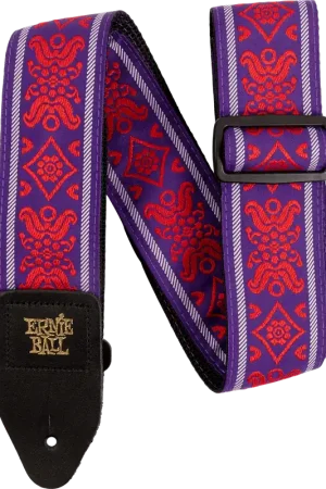 Produit tendance - Sangle Ernie Ball 5330 Royal Flush Red