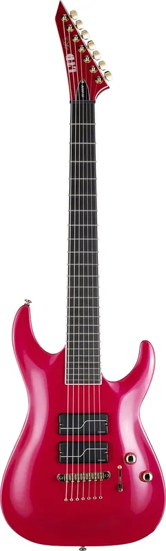 Haute qualité | Ltd Stephen Carpenter SC-607 Baritone Magenta 7 Cordes