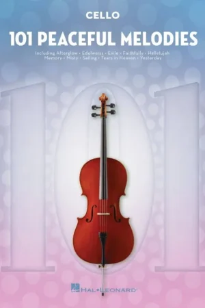 101 Peaceful Melodies Violoncelle | Recommandé