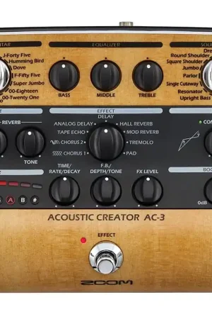 Prix en baisse | Zoom AC−3 Acoustic Creator