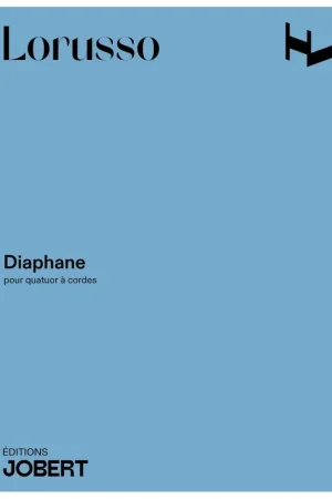 Plus que quelques pièces | LORUSSO G. Diaphane Quatuor A Cordes