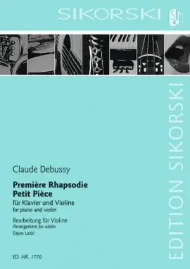 Debussy C. Premiere Rhapsodie - Petite Piece Violon | Plus que quelques unités