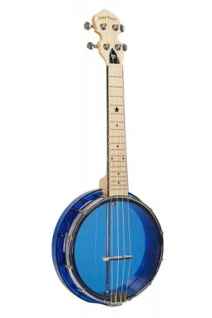 Coup de cœur - Banjolele Gold Tone LG-S Little Gem Banjo Uke Saphr+bag