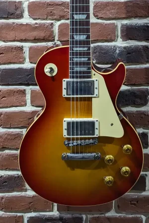 Qualité supérieure - Custom Shop 1959 Les Paul Standard Reissue VOS Washed Cherry Sunburst