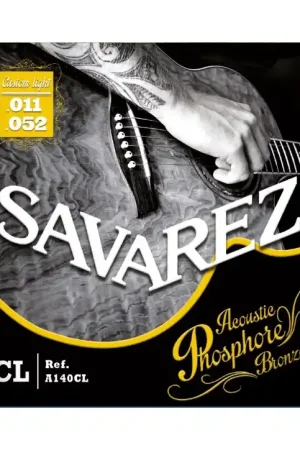 Envoi rapide | Jeu de Cordes Acoustique Savarez A140CL Phosphore Bronze 011/052