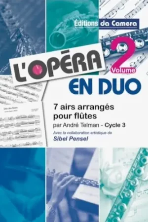 Telman A. L’opéra en duo Vol.2 7 Airs Arrangés pour Flûtes - Très apprécié des clients