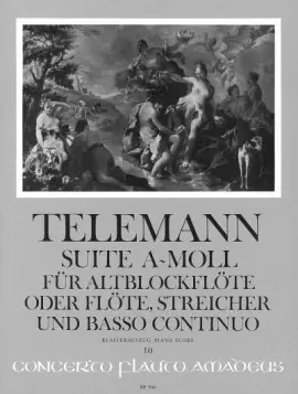 Telemann G.p. Suite en la Mineur Flute A Bec Alto - 1 - Bientôt épuisé