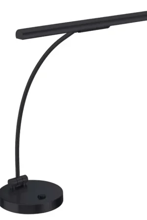 Lampe hallogène Piano L3455 boogie noir mat - Réduction spéciale