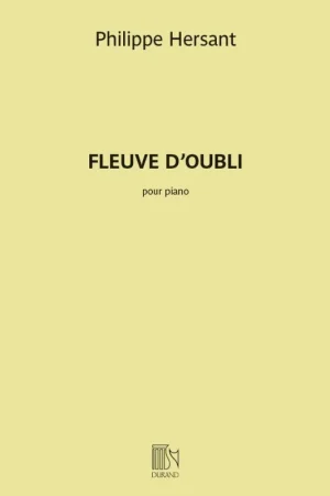 Remise supplémentaire | Hersant P. Fleuve d'oubli Piano