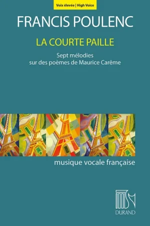 Poulenc F. la Courte Paille Voix Haute - Offre exceptionnelle
