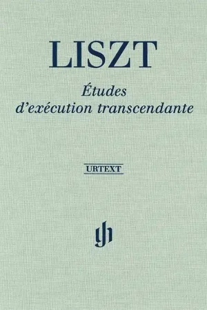 Très apprécié des clients - Liszt F. Etudes D'execution Transcendante Piano - Relié