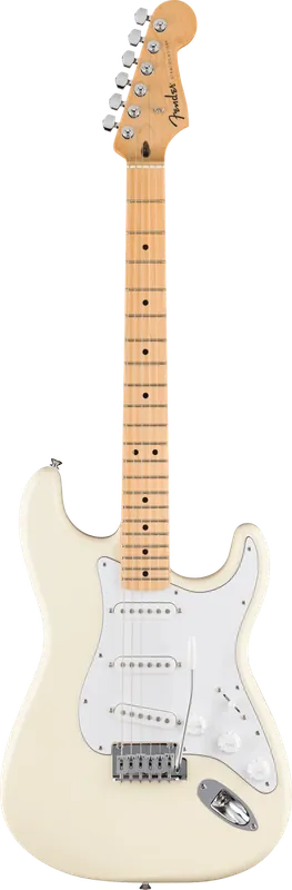 Direct usine | Fender Standard Stratocaster Olympic White Maple