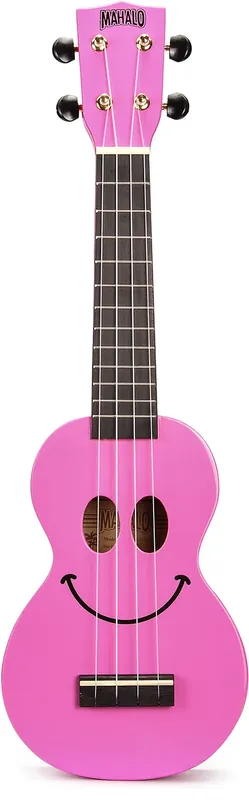 Ukulele Mahalo U-SMILE-PK Rose | Réduction