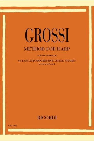 Très demandé | Grossi Methode de Harpe - 1