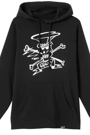 Sweat Gibson Slash 'Skully' Pullover Hoodie black Large - Haute qualité