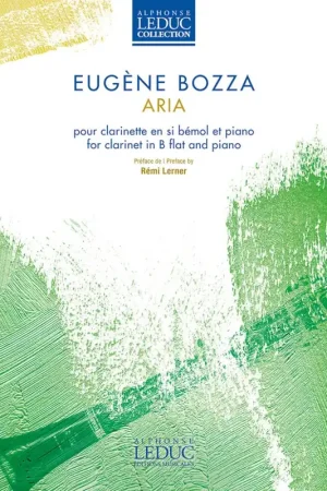 Bozza E. Aria Clarinette Sib | Recommandé
