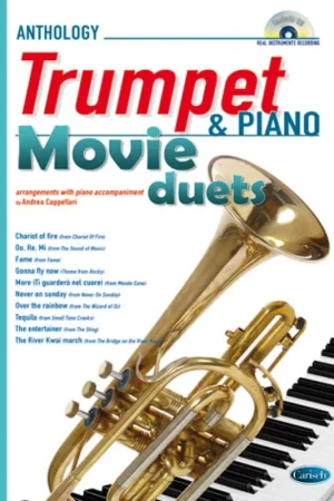 Anthology Animated Movies And TV Duets Movies Trompette Piano - Achetez dès maintenant