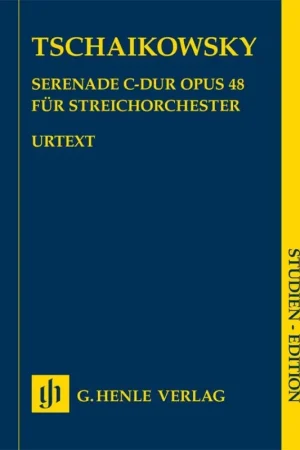 Tchaikovsky P.i. Sérénade en Ut majeur op. 48 Orchestre à Cordes - Conducteur - Achetez en ligne
