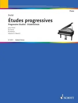 À ne pas manquer | Ferte A. Etudes Progressives Vol 6 Piano