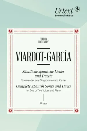 VIARDOT-GARCIA P. Complete Spanish Songs And Duets Voix - En stock