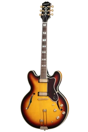 Offre bientôt terminée - Epiphone Archtop Sheraton Vintage Sunburst