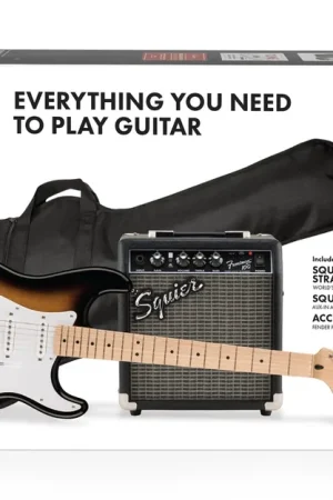 Disponible | Pack Squier Sonic Stratocaster 2-Color Sunburst