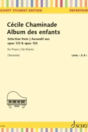 Chaminade C. Album des enfants Piano - Qualité professionnelle