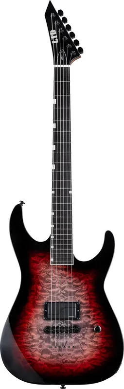 Excellente qualité - Ltd Josh Middleton JM-I Quilted Maple Deep Blood Moon