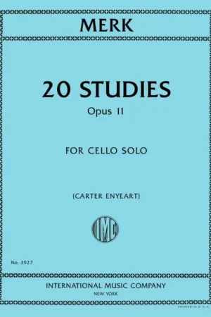 Super offre | Merk J. 20 Studies, Op. 11 Violoncelle