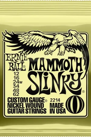 Jeu de Cordes Ernie Ball 2214 Mammoth Slinky 12-62 | Prix bas