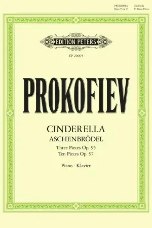 Prokofiev S. 13 Pieces de Cinderella Op 95, Op 97 Piano | Prix spécial