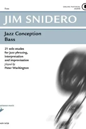Snidero J. Jazz Conception Bass 21 Solo Etudes - Super offre