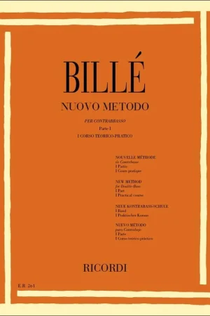 Billé Nouvelle Méthode De Contrebasse P.1/1 - Prix malin