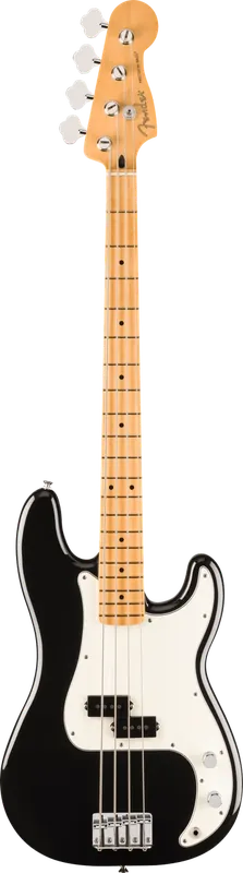 Tout juste disponible - Fender Precision Bass Player II black Maple
