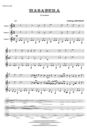 Bousquet F. Habanera Guitares | Produit tendance