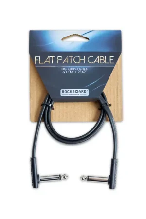 Disponible maintenant | Cordon Jack Rockboard Flat Patch Cable Black 60cm
