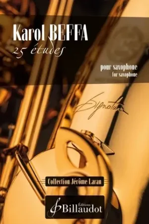 Achetez dès aujourd'hui | Beffa K. 25 études Saxophone