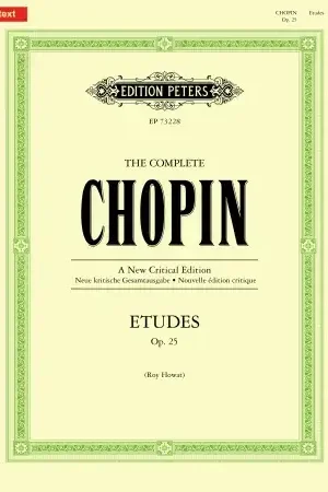 Chopin F The Complete Chopin: Études Op. 25 Piano Solo - Prix spécial