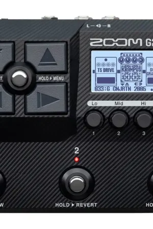 Zoom G2 Four Multi-Effets Guitare | Stock presque épuisé
